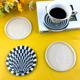 Geometric Spiral Coaster Resin Mold DIY Crafts