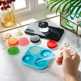 Circle Phone Holder Silicone Mold for Epoxy Resin Casting