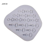 Resin Shaker Filler Moulds Tiny Filling Material Silicone Moulds