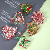 Christmas Resin Mold Snowflake Christmas Tree Silicone Molds
