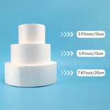 Cake Dummy Set 4 inch 6 inch 8 inch