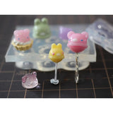 Lollipop Silicone Mold Keychain Pendants Epoxy Resin Molds for DIY Crafting