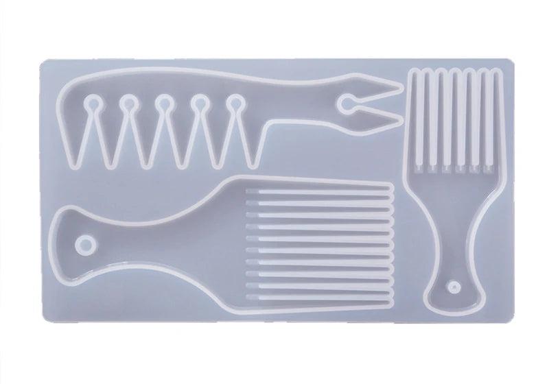 Silicone Mold for African Comb Jewelry