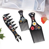Silicone Mold for African Comb Jewelry