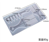 Silicone Mold for African Comb Jewelry