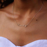 Personalized Cursive Name Necklace Stainless Steel Jewelry