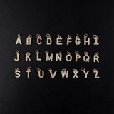Zircon Letter Pendant Necklace Women Personalized Name Jewelry