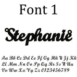 Personalized Stainless Steel Name Necklace For Women DIY Engrave Heart Necklace