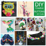 DIY Baby Resin Buttons Love Letter Craft