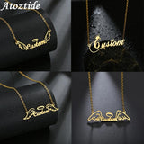 Lovely Wing Shape Necklace Personalized Jewelry Chain for Women
