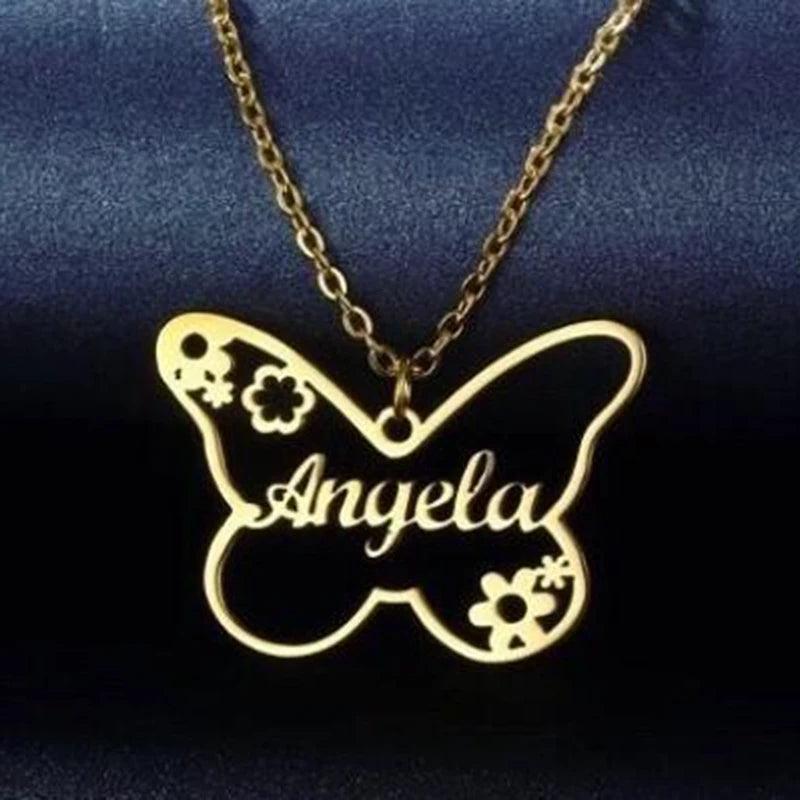 Personalized Stainless Steel Name Necklace