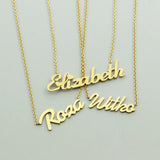 Custom Name Necklace Personalized Initials Charm Letter Necklaces Jewelry Gift