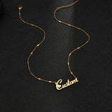 MultiStyle Necklace Blade Box Chain Stainless Steel Pendant Unisex