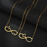 Infinity Symbol Necklace - Personalized Gift for Her