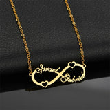 Infinity Symbol Necklace - Personalized Gift for Her