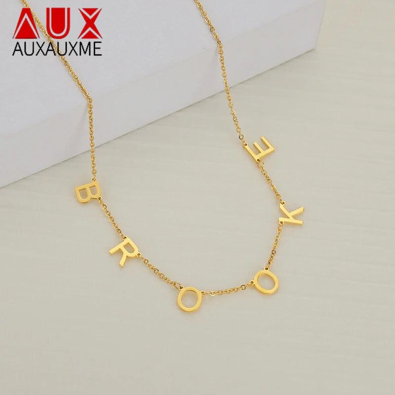 Charming Name Necklace for Women - Birthday Gift