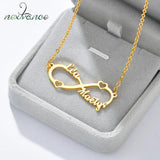 Nextvance Heart Infinite Name Necklaces - Personalized Stainless Steel Gift