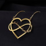Nextvance Heart Infinite Name Necklaces - Personalized Stainless Steel Gift