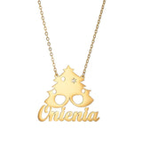 Personalized Name Necklace Stainless Steel Pendant