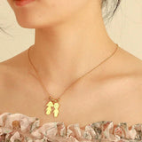 Personalized Children's Name Necklace Engraved Pendant Jewelry Gift