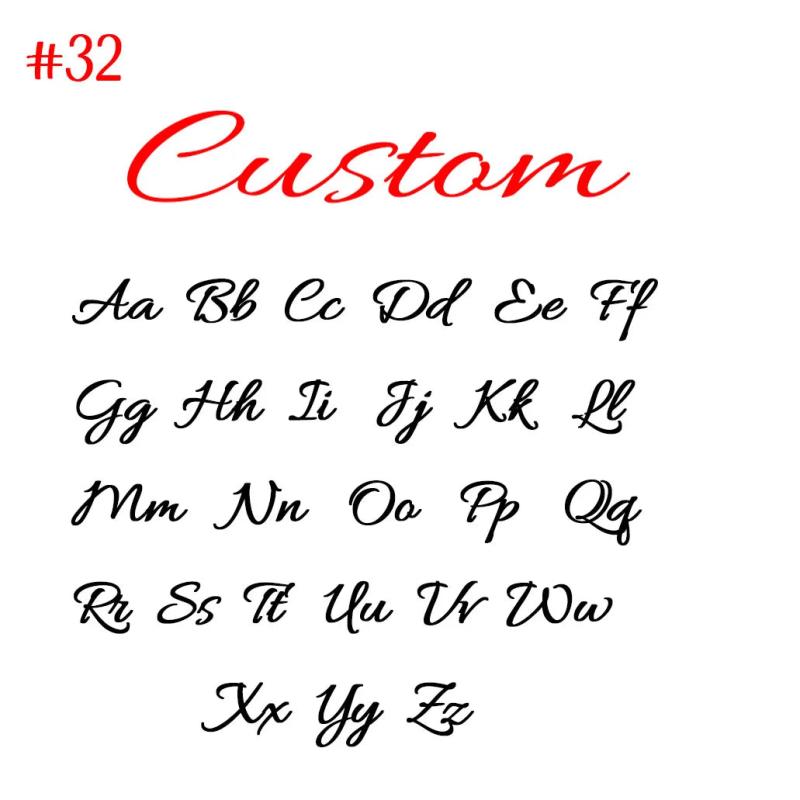 Custom Two Name Pendant Necklace Stainless Steel Gift