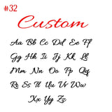 Custom Two Name Pendant Necklace Stainless Steel Gift