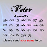 Raexrage Crown Name Pendant Necklace Personalized Nameplate