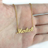 Arabic Name Necklace Personalized Pendant Unique Gift for Wife