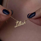 Custom Name Necklace Stainless Steel Jewelry