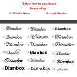 Personalized Cuban Chain Name Necklace Stainless Steel Nameplate Charm
