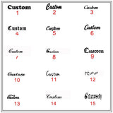 Stainless Steel Birthstone Name Necklace Personalized Gift