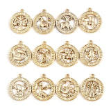 Hollow Constellation Silver Pendants DIY Necklace Jewelry Party 23mm x 20mm
