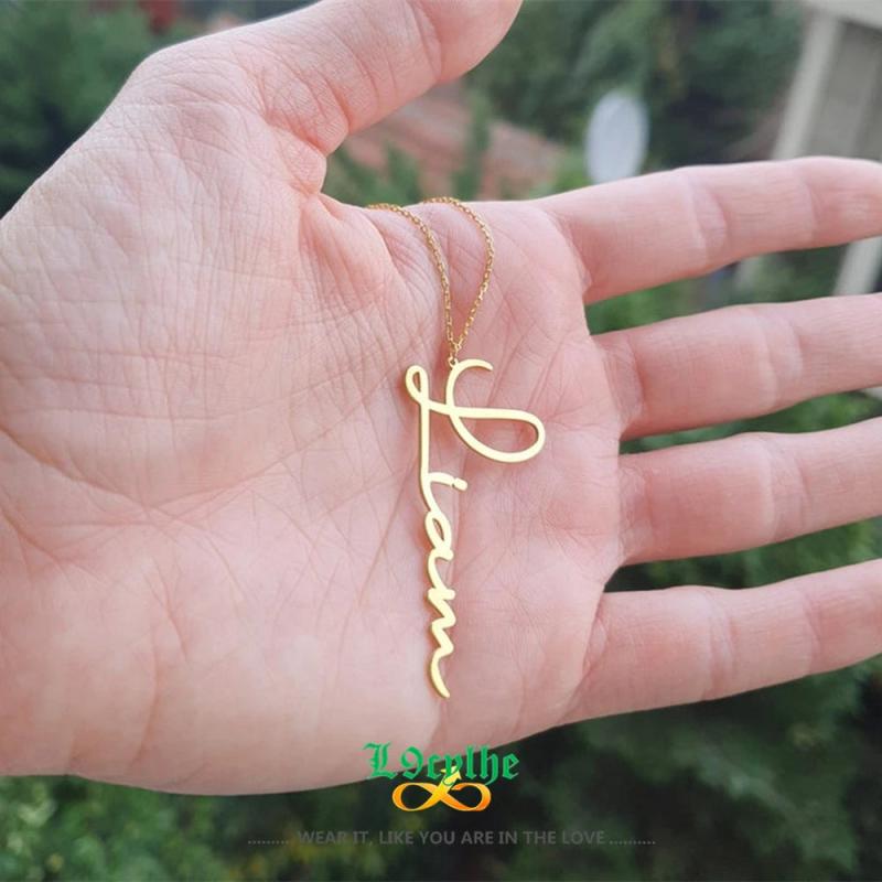 Personalized Signature Name Choker Necklace