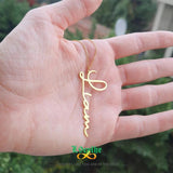 Personalized Signature Name Choker Necklace