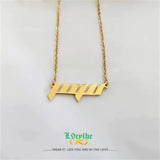 Personalized Letter Necklace Boho Jewelry Choker Bridesmaids Gift