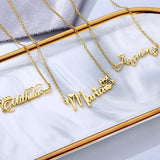 Personalized Name Necklaces Butterfly Heart Pendant Jewelry