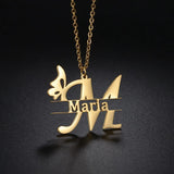 TREEBUD CAPITAL FLOWER PENDANT NECKLACE