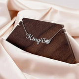 Basketball Nameplate Pendant Necklace for Boys