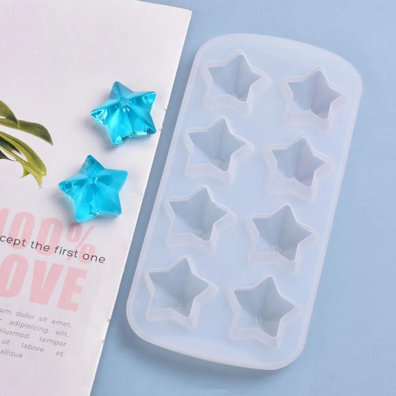 Star Diamond Silicone Mold for DIY Pendant Jewelry Making