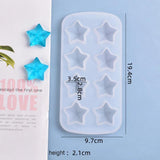 Star Diamond Silicone Mold for DIY Pendant Jewelry Making