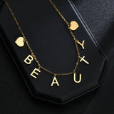 Personalized Name Stainless Steel Cross Necklace