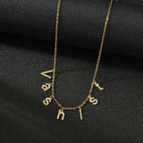 Personalized Name Stainless Steel Cross Necklace