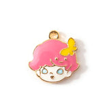 10pcs Cartoon Prince Princess Charm Jewelry Making Accessory