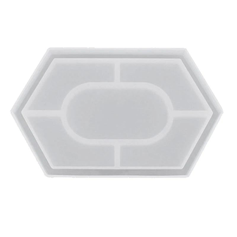 Coaster Tray Resin Casting Mold Removable Jewelry Tray Mold Epoxy Resin Molds