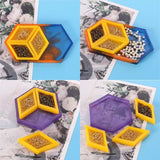 Coaster Tray Resin Casting Mold Removable Jewelry Tray Mold Epoxy Resin Molds