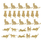 120 Pcs Cat Nail Charms Gems DIY Nail Craft Supplies