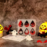 Halloween Ghost BAT Cross Epoxy Resin Mold DIY Ornaments Silicone Mold