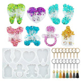 UV Epoxy Resin Feet Love Pendant Silicone Mold