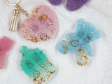 UV Epoxy Resin Feet Love Pendant Silicone Mold