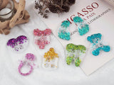 UV Epoxy Resin Feet Love Pendant Silicone Mold